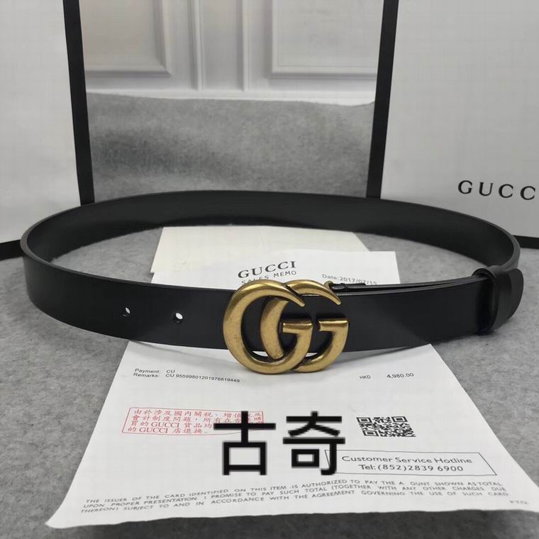 Gucci Belt 38mmX95-125CM 7D71